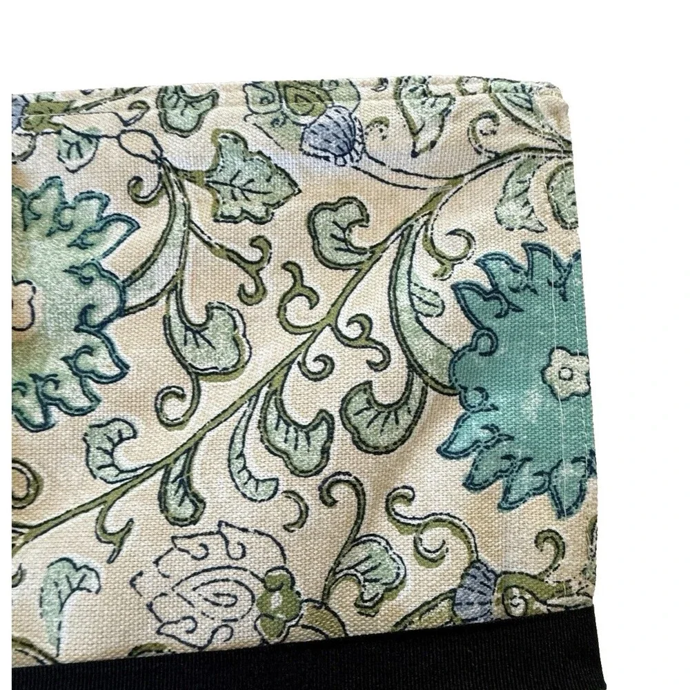 Ralph Lauren Home Blue Floral Placemats 100% Cotton 19x14 Set of 4 Machine Wash